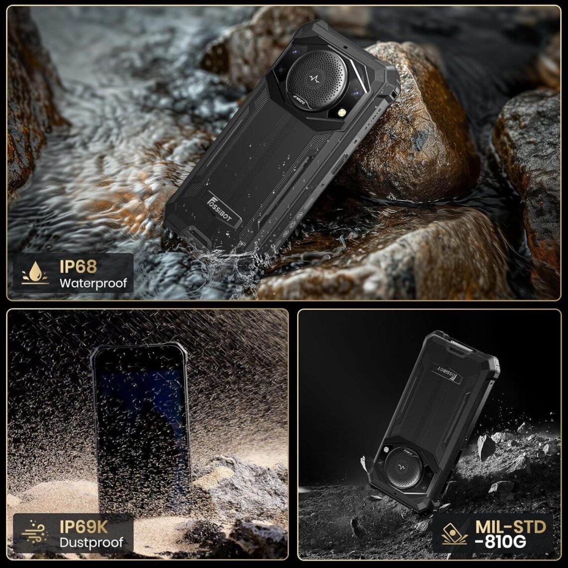 Best Rugged Phone – FOSSIBOT F101P 10600mAh Waterproof 24MP Review