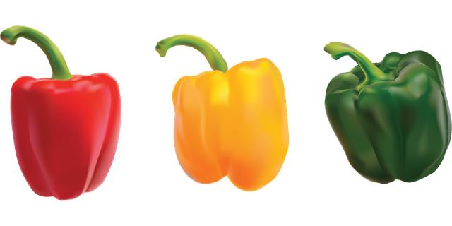 What is the best way to store green peppers for freshness and crunch?