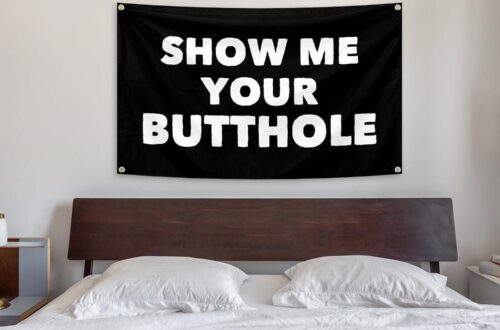 Best Party Wall Decor – Show Me Your Butthole Funny Flag 3×5 Ft Review