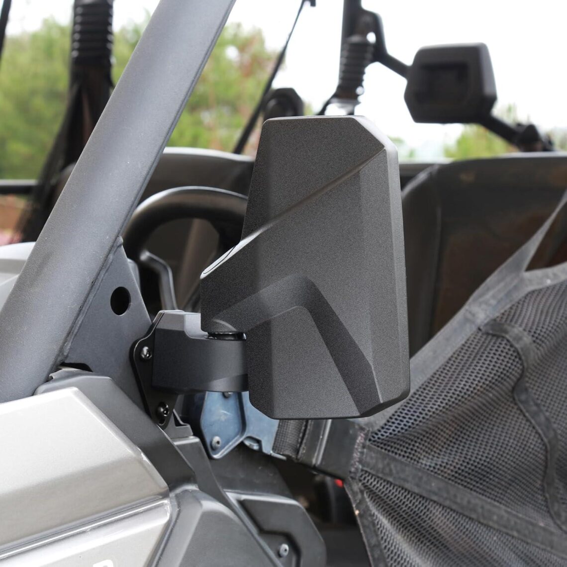 Best UTV Side Mirrors – SHEJISI Defender Mirrors with Spring Back Feature Review