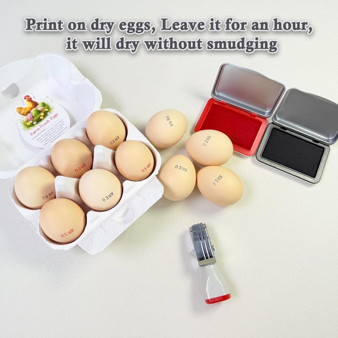 Best Egg Date Stamp Kit – Farm Fresh Egg Marking Review