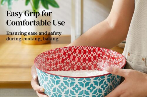 Best Kitchen Mixing Bowls – DOWAN Vibrant Ceramic Nesting Set Review