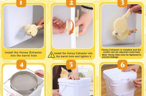 Best Honey Extractor Equipment – Threehoney 5 Gallon Honey Bucket with Spigot and Stainless Steel Filters Set Honey Extractor Equipment Food-Grade Bucket with Spigot for Bee Keeping Supplies Extracting Storage(White, 5 Gallon) Review