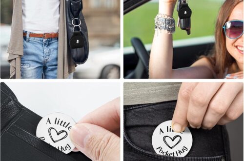 Best Couple Gift Accessory – Teniinet Pocket Hug Token Keychain for Men and Women Review