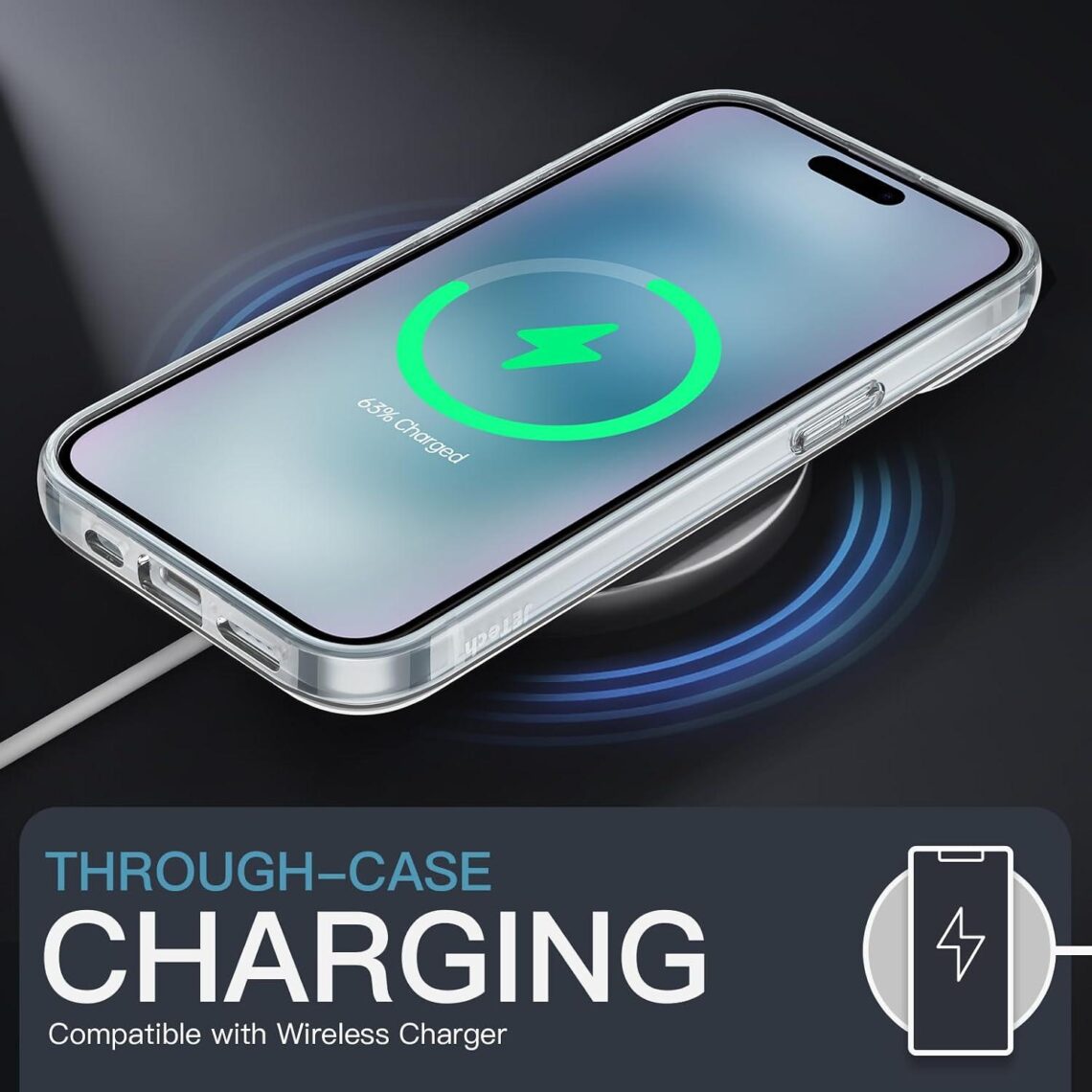 Best Phone Case – JETech iPhone 15 Clear Shockproof Bumper Review
