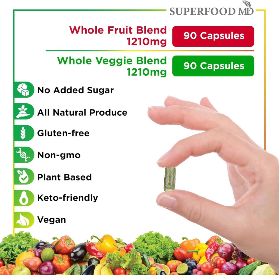 Best Superfood Supplements – Superfood MD Fruits & Veggies Review