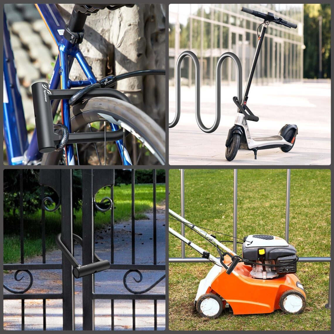Best Bicycle Lock – Sportneer Heavy Duty U Lock with Steel Cable Review