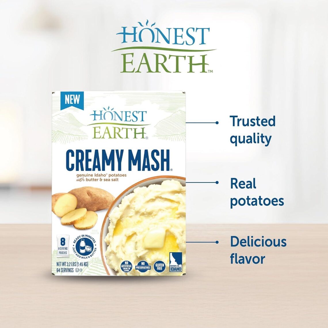 Best Packaged Potatoes – Honest Earth® Creamy Mash Potatoes Review