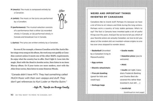 Best Canadian Travel Guide – So You Want to Move to Canada, Eh? Review